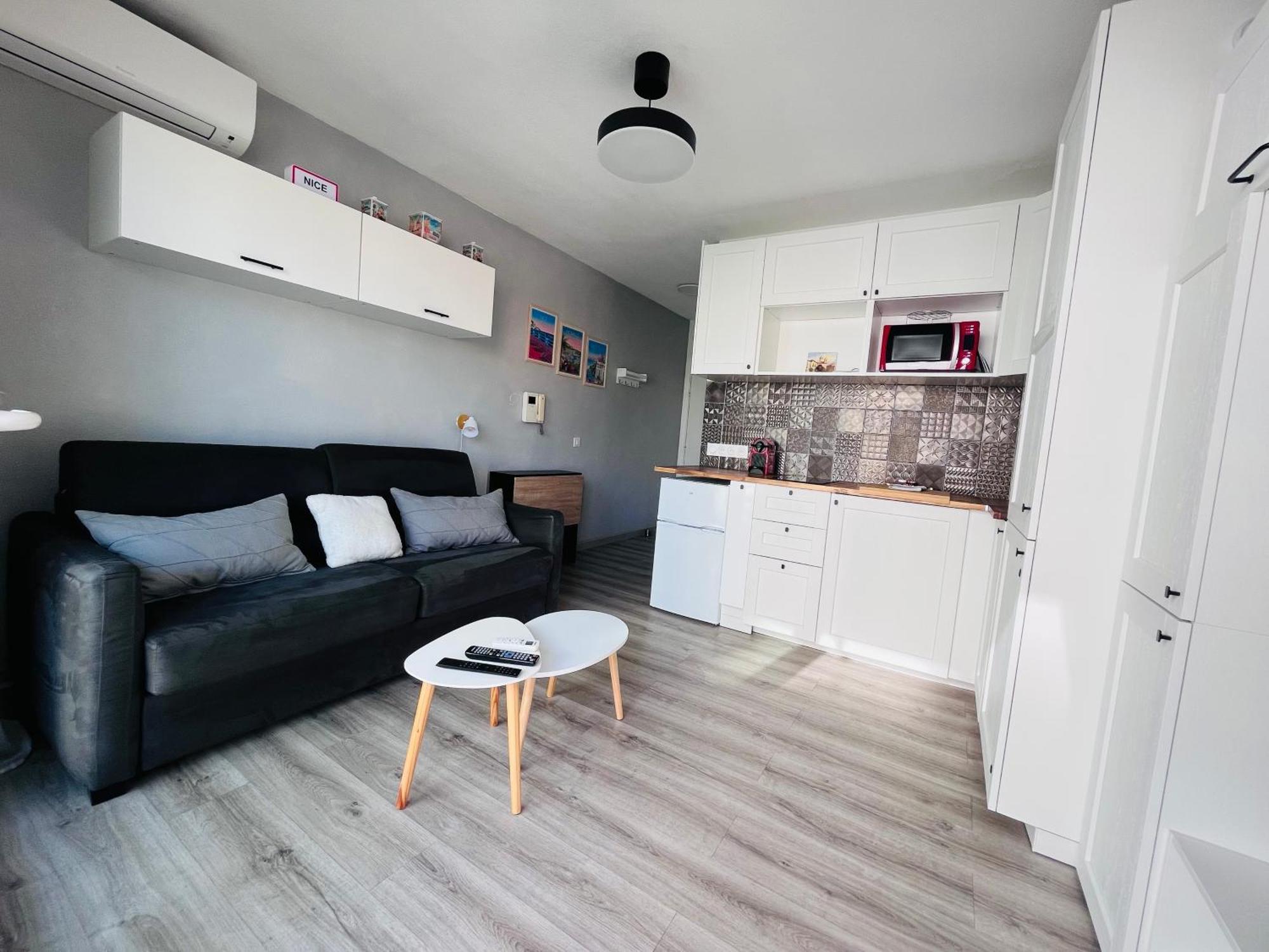 Studio Terrasse Et Parking Prive 니스 외부 사진
