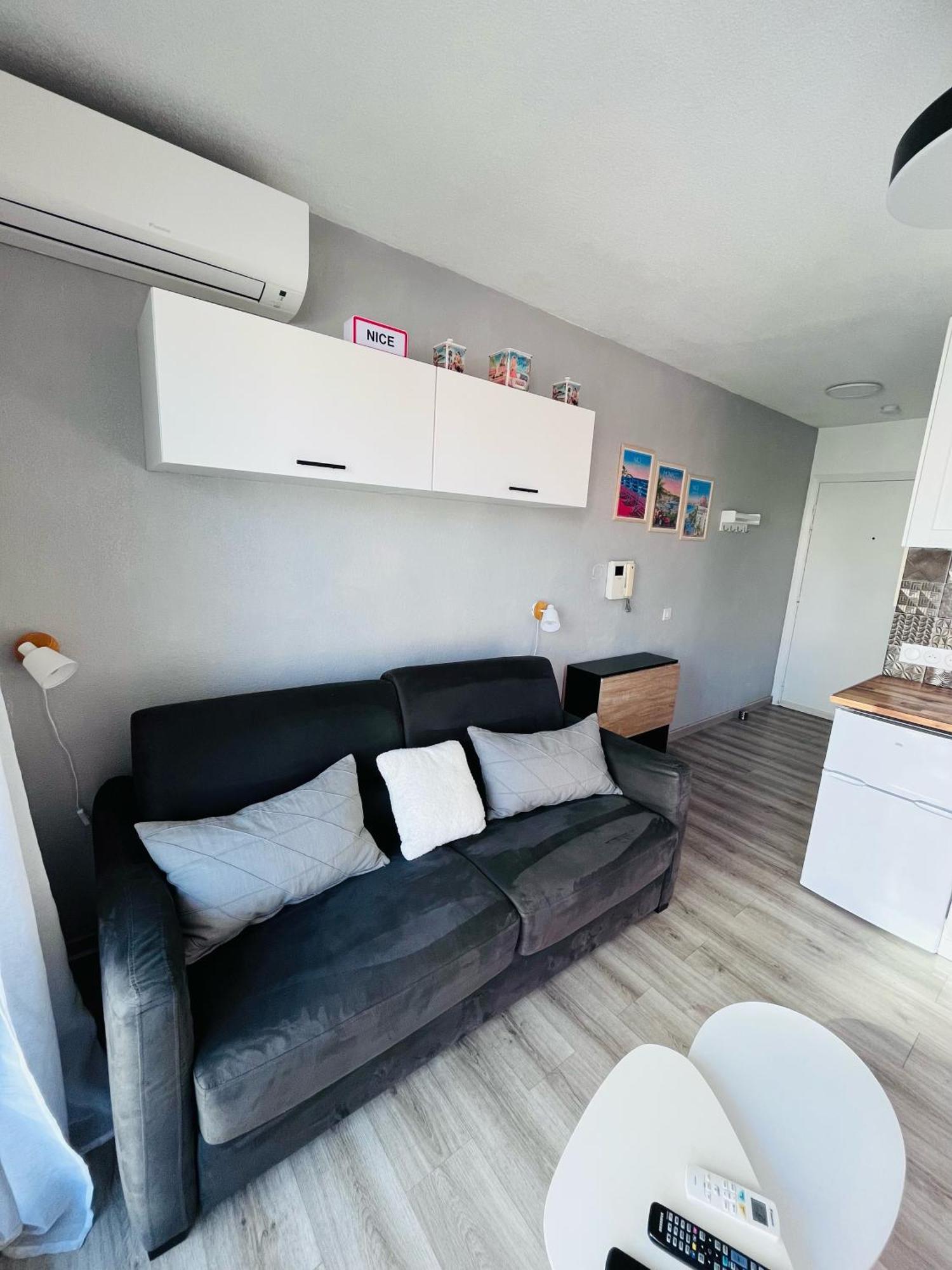 Studio Terrasse Et Parking Prive 니스 외부 사진
